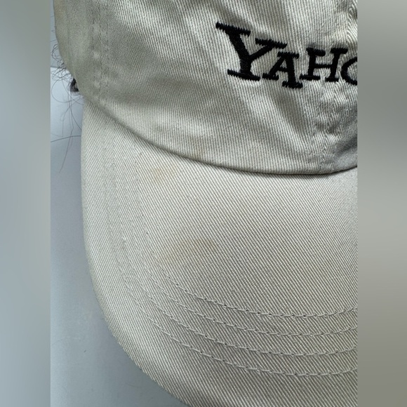 Vintage Yahoo Port authority Adjustable Baseball Cap with Embroidered Logo main image 7